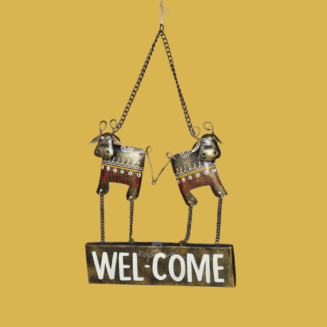 RoyalCharm Cow Welcome Figurine