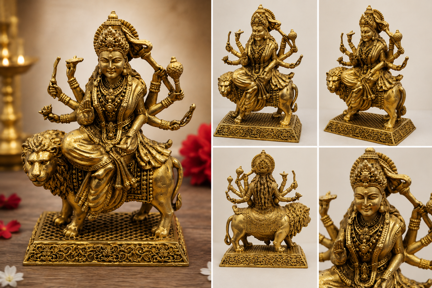 mata rani brass idol