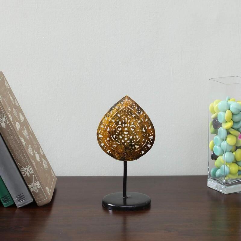 Golden T-Lite Candle Holder