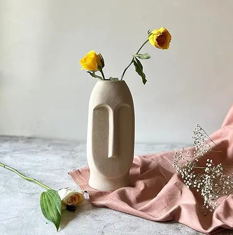 White EcoBloom Planters