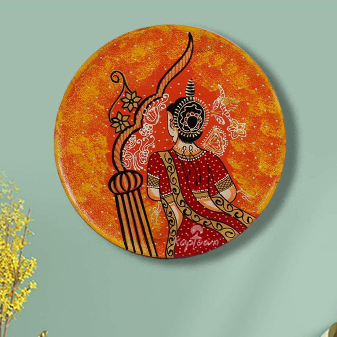 Radha Rani Back Face wall plate