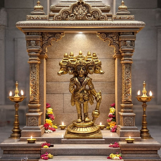 Panchmukhi Hanuman ji in mandir