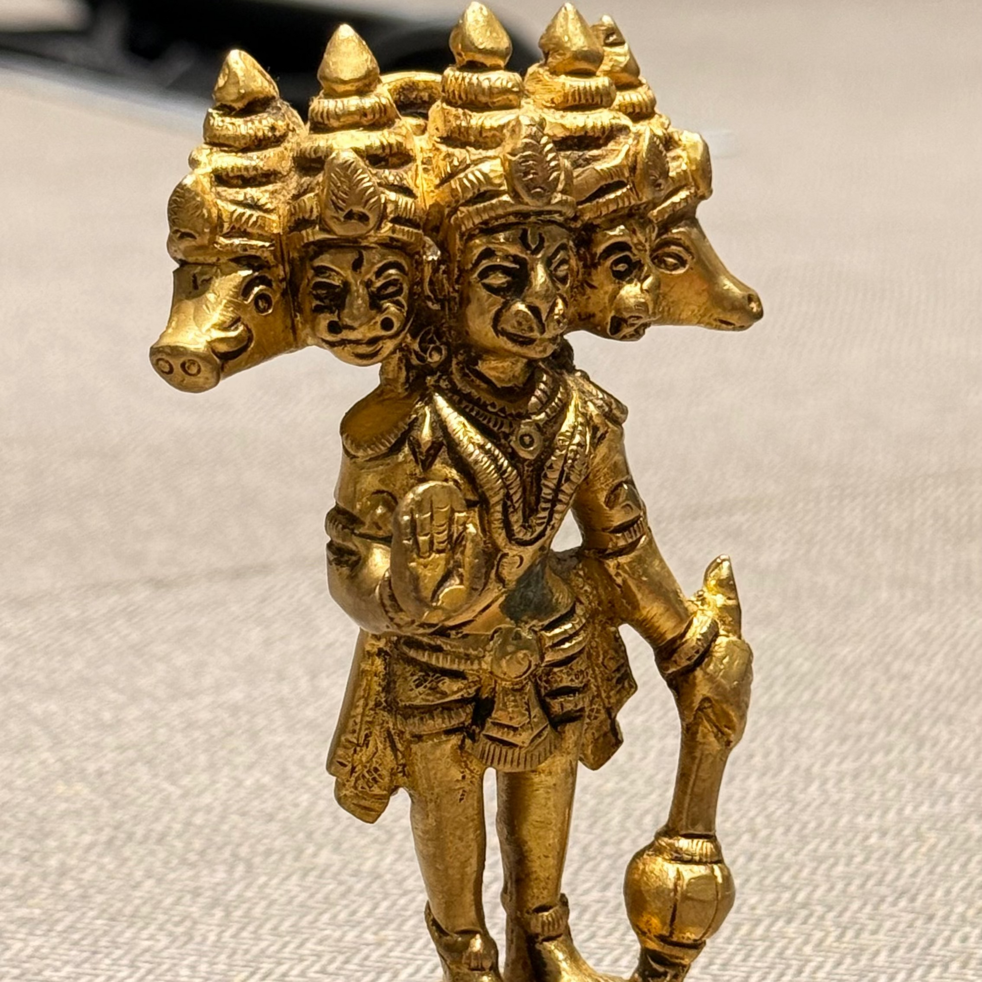 panchmukhi hanuman ji in Brass