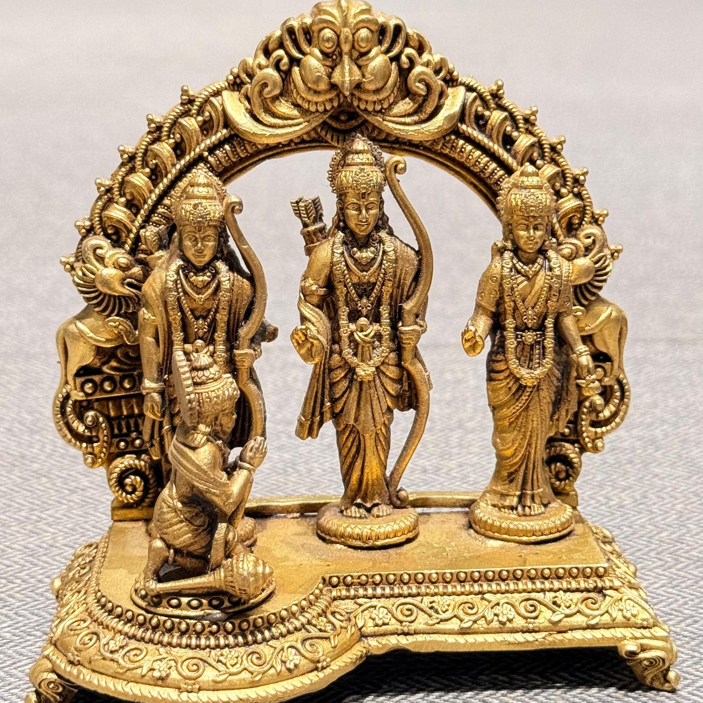Handcrafted Brass Ram Darbar Idol