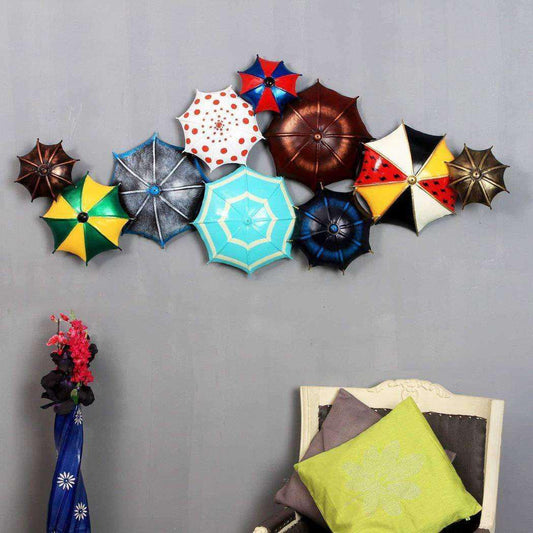 Umbrella Wall Decor - Vibrant Wall Accent