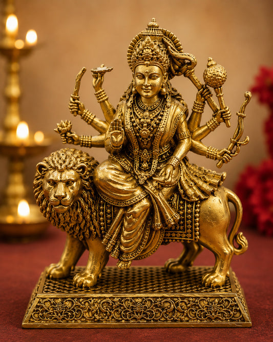 brass mata rani idol
